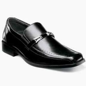 Stacy Adams Black Loafers
